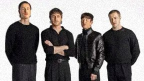Herecká štvorica Harris Dickinson (zľava), Paul Mescal, Barry Keoghan a Joseph Quinn bola predstavená počas podujatia CinemaCon 2025 v Las Vegas.