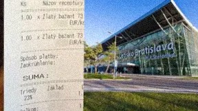 Slováka na bratislavskom letisku zaskočil účet za pivo.